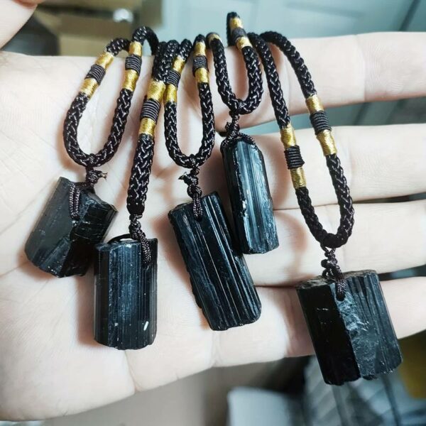 Collier Tourmaline noire – Image 2