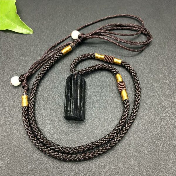 Collier Tourmaline noire