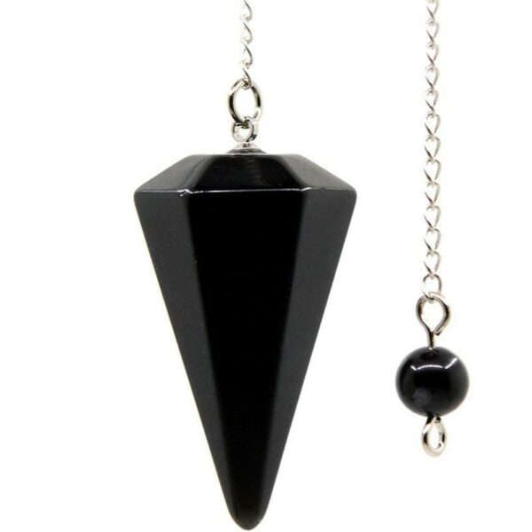 Pendule Agate Noire