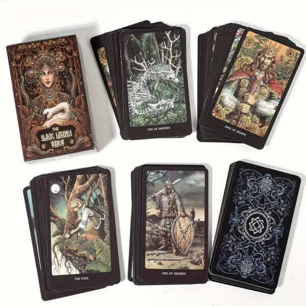 Jeu de Tarot Les Dieux et Légendes Slaves (Deck de 78 cartes) – Image 3