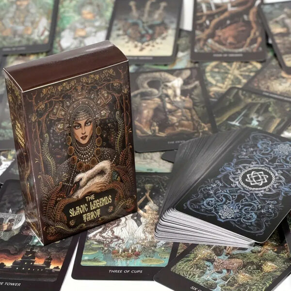 Jeu de Tarot Les Dieux et Légendes Slaves (Deck de 78 cartes)