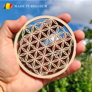 Fleur de vie 10cm (bois de peuplier)